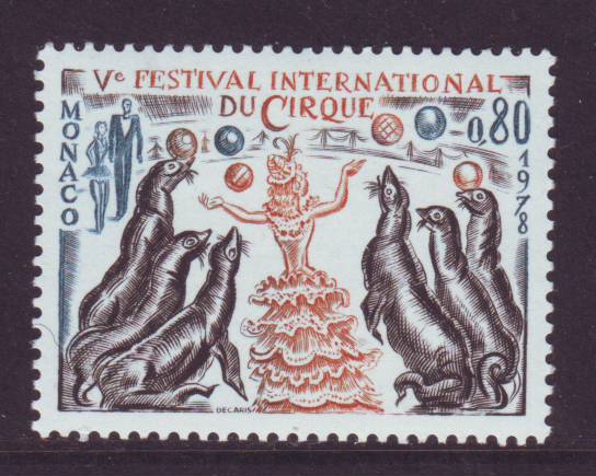 Monaco postfris nr. 1167 