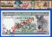 Foto 1 van **UNC** Rwanda 1989* 100 Francs ***SPECIMEN ***