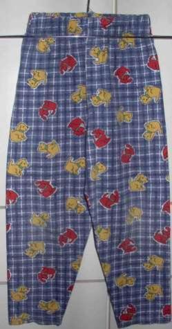 Blauw bedrukte legging (4 jaar)
