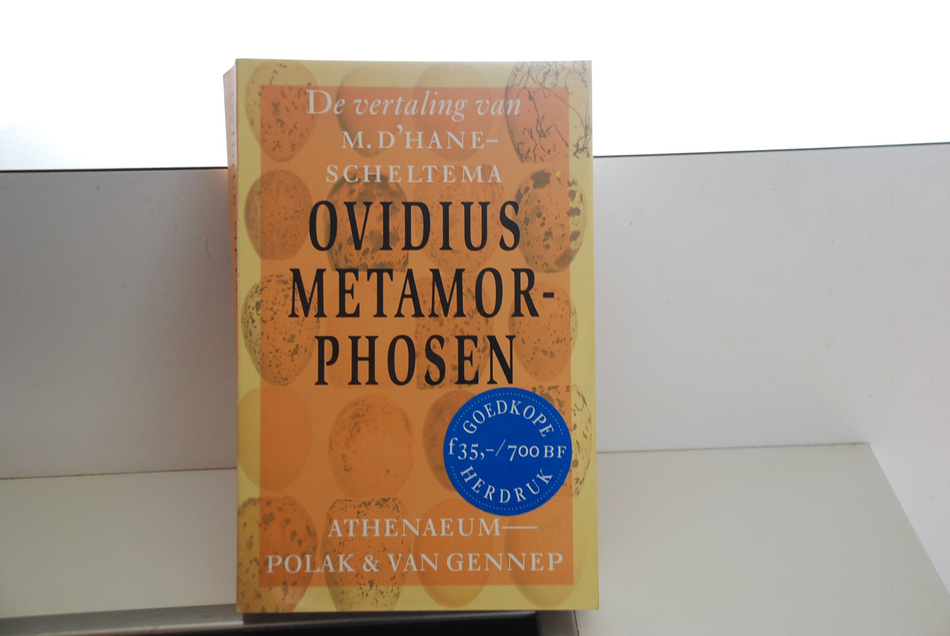 Ovidius Metamorphosen - Vertaling M.D'Hane-Scheltema