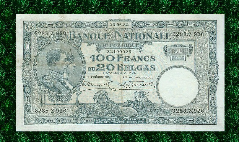100 Francs Type Nat. reeks 1932*Lot 1902619926