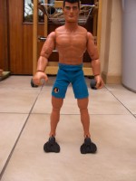 Actionman in zwembroek
