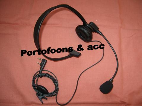 Hoofdtelefoon voor Kenwood TK-3201 TK-3101 TK-3301 
