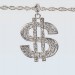 Foto 1 van Bling Bling Halsketting dollar