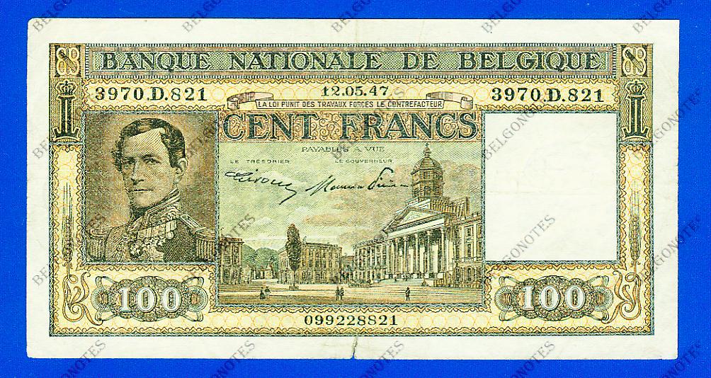 100 Francs Type Dynastie*1947*Lot 1902618821