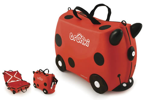 Trunki Harley Lieveheersbeestje Kinderkoffer koffertje