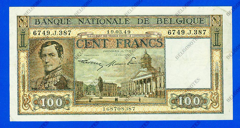 100 Francs Type Dynastie*1949*Lot 1902618387