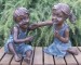 Foto 1 van bronzen beelden,