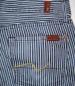 Foto 1 van Jeans Seven For All Mankind blauw/wit gest