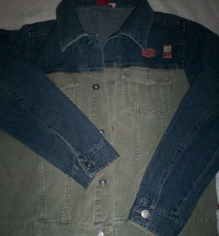 Stoere jeansvest maat 164