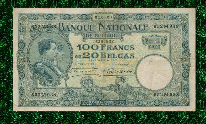 100 Francs Type Nat. reeks 1928*Lot 1902616938