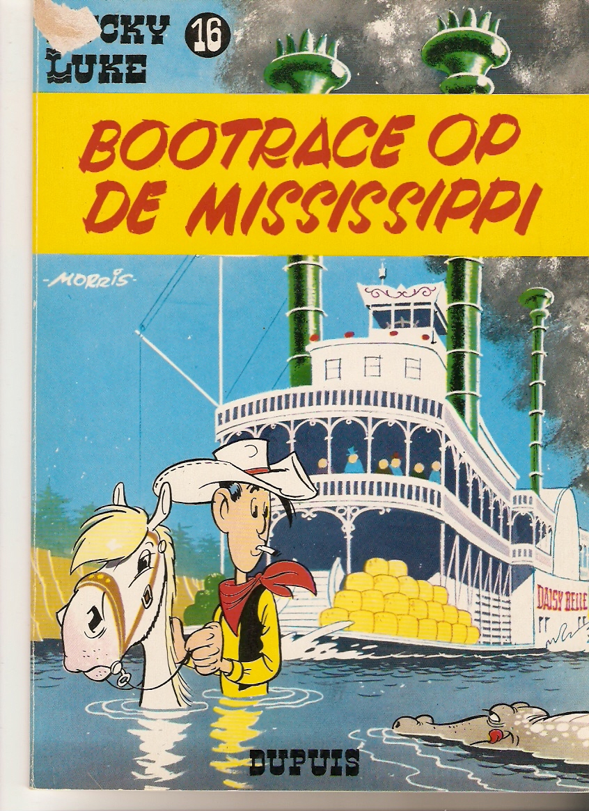 Lucky Luke - Bootrace op de Mississippi