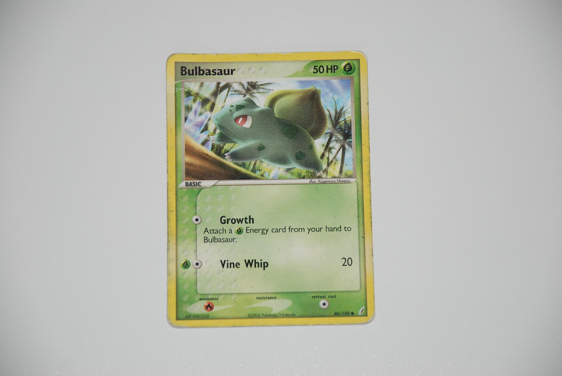 pokemon kaart bulbasaur
