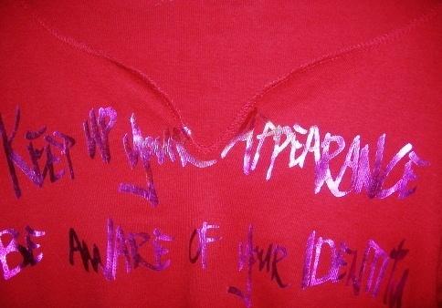 Tof rood Tshirtje lange mouwen "s"