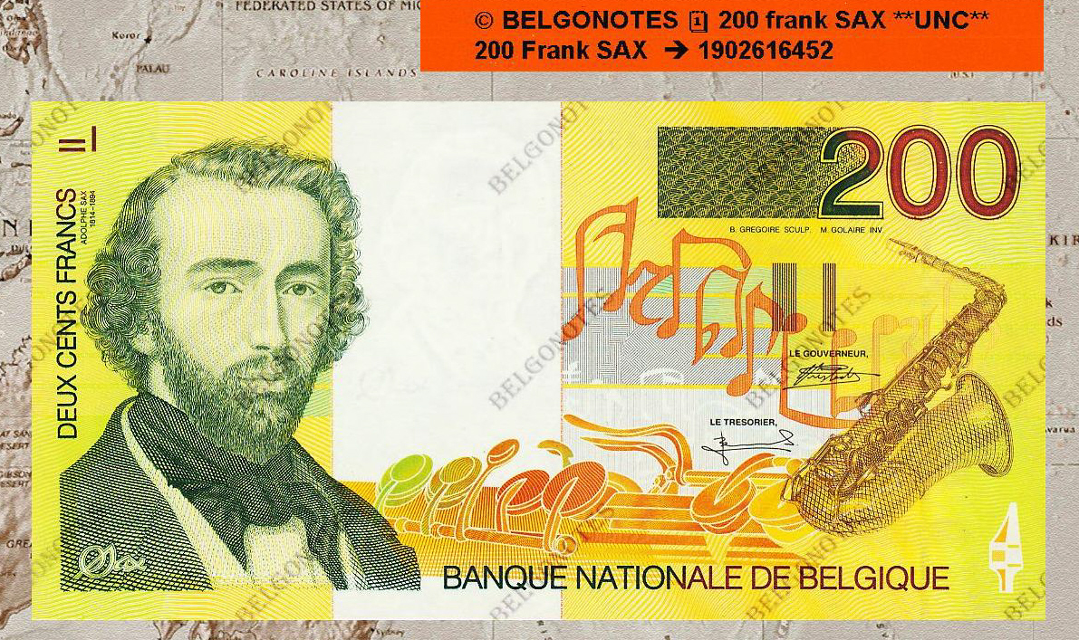 200 Francs Type Sax **UNC** Lot 1902616452
