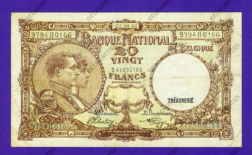 20 Francs Type '1919' *1944*Lot 1902610166