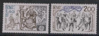 Frankrijk nrs:2138/39 postfris