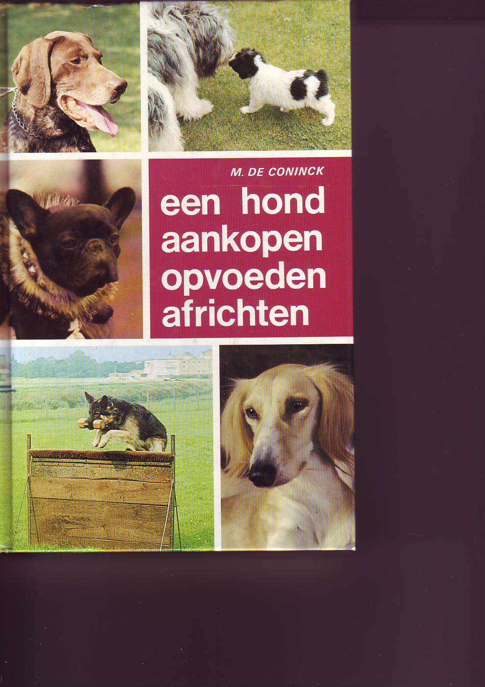 Een hond aankopen,opvoeden,africhten ( M.De Coninck )