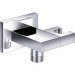 Foto 1 van ESV-33.156.800 Muuraansluiting 1/2" met handdouchehouder