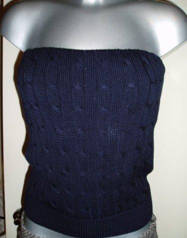 Topje/ Bustier Ralph Lauren Donker Blauw