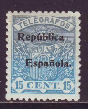 Spanje telegraafzegel nr. 68 