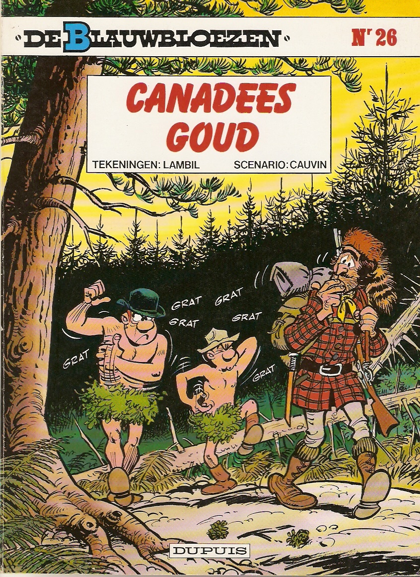 De blauwbloezen 26 Canadees goud