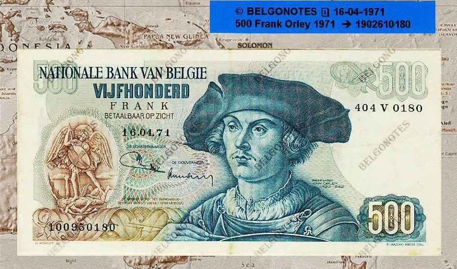 500 Francs Type Orley 16-04-1971*Lot 1902610180