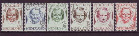 Nederland postfris nrs.451/56 