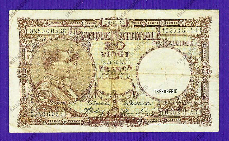 20 Francs Type '1919' *1944*Lot 1902610538