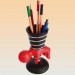 Foto 1 van Design Pennenhouder "Stabbing" Rood