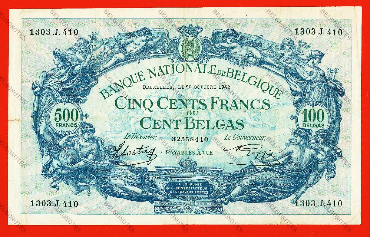 500 Francs Type '1887' 1942 * Lot 1902618410
