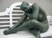 Foto 1 van bronzen dame