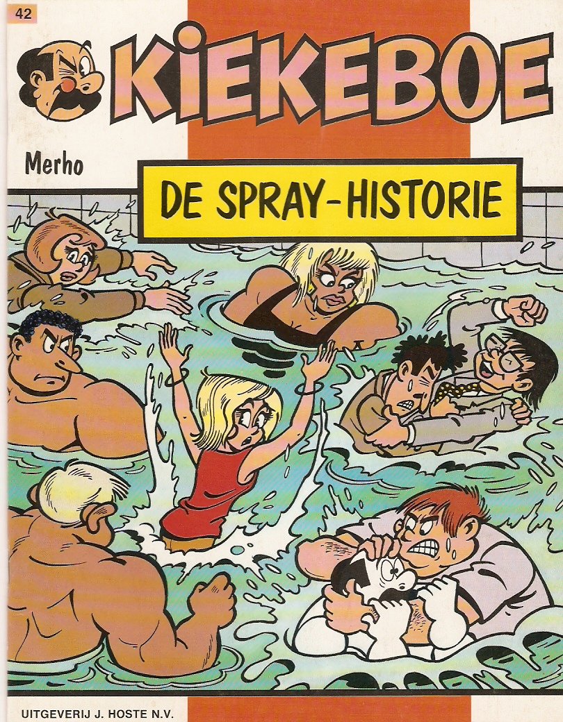Kiekeboe 42 De spray - historie