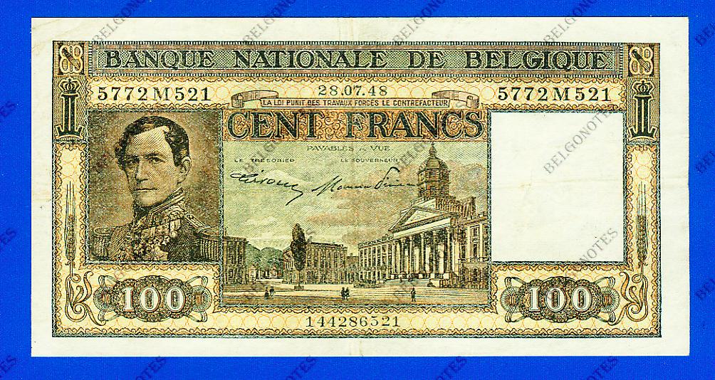 100 Francs Type Dynastie*1948*Lot 1902611521