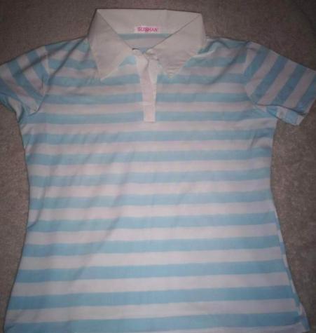 T-shirt voor 10-12 jaar in streepjes