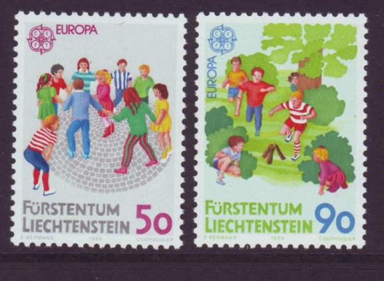 Liechtenstein Europa postfris nrs. 901/2 