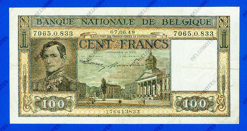 100 Francs Type Dynastie*1949*Lot 1902613833