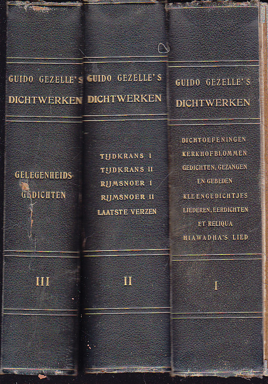 Lowie Boeken , Guido Gezelle , Dichtwerken 