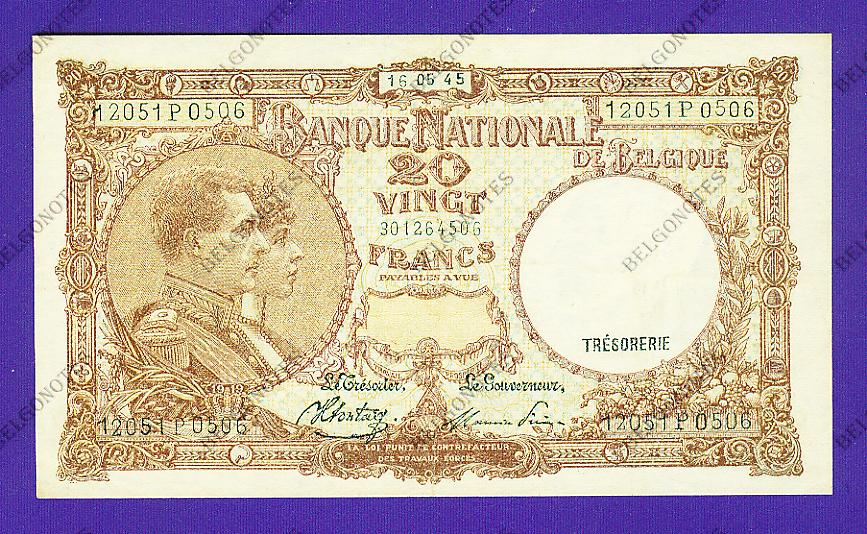 20 Francs Type '1919' *1945*Lot 1902610506