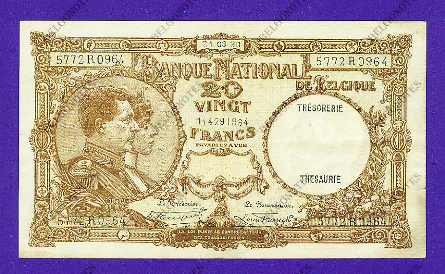 20 Francs Type '1919' *1930*Lot 1902610964