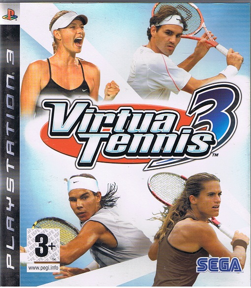 PS3 GAME; Virtua Tennis 3