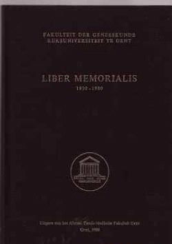 Liber memorialis 1930-1980 RUG gent geneeskunde