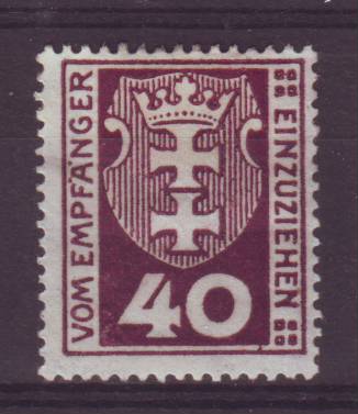 Duitsland: Danzig nr. TX3