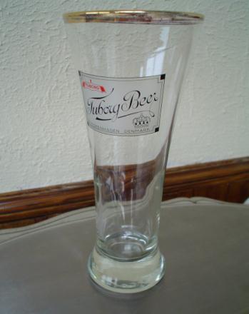 Bierglas " Tuborg Beer"