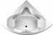 Foto 1 van SAN-ABH00021 CONTURA 1500X1500 WIT