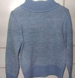 Blauwe pull (10 jaar)