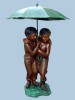 Foto 3 van bronzen tuinbeelden