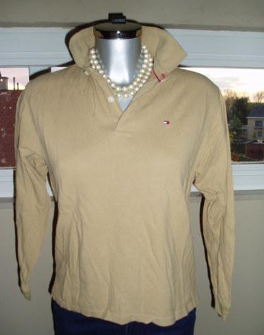 Polo Tommy Hifiger beige