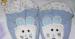 Foto 1 van Blauwe babypantoffeltjes