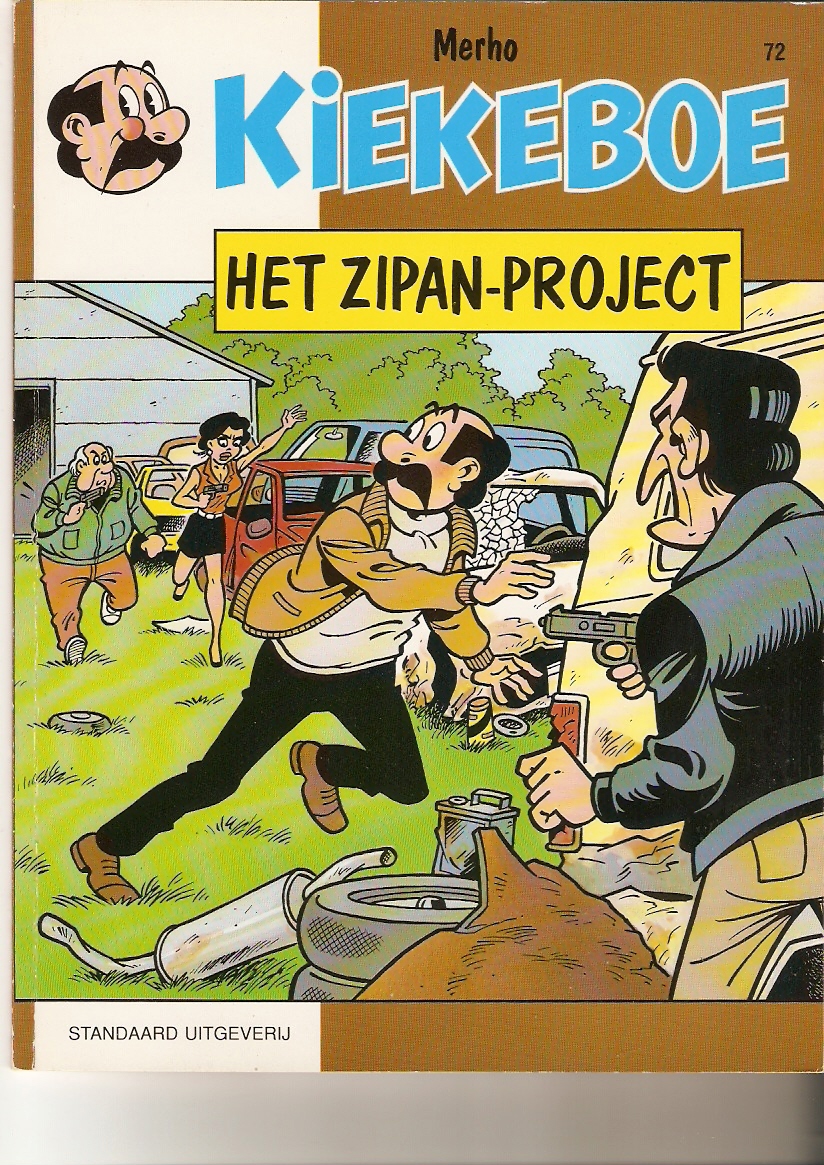 Kiekeboe 72 Het zipan - project